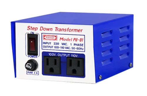TRANSFORMER รุ่น PU-01 Step Down Transformer หม้อแปลงไฟฟ้า รุ่นสกรีน 
