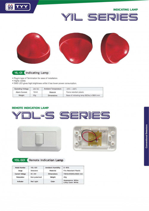 TYY YDL-S01 Remote Indication Lamp