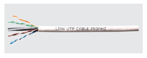 LINK รุ่น US-9106LSZH-1 Cat6 UTP (250MHz) w/Cross Filler,23AWG,LSZH