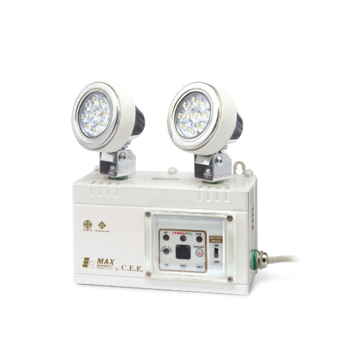MAXBRIGHT รุ่น WP-EML-IP65 (2x9W LED) 3.2V 6.0Ah LifePO4/3 Hrs.