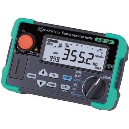 KYORITSU รุ่น KEW 3552BT เครื่องทดสอบฉนวนไฟฟ้า (Digital Insulation Testers) 