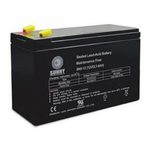SUNNY แบตเตอรี่แห้งชนิดตะกั่ว-กรด Seal Lead Acid Battery 12V-9Ah.,รุ่น SN9-12