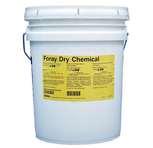 ANSUL, Foray Dry Chemical 45Lbs./Pail
