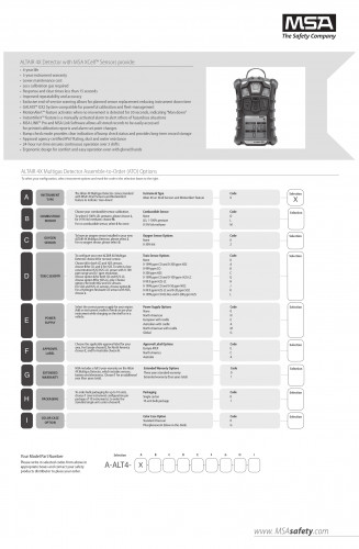 MSA ALTAIR® 4X Multigas Detector 2