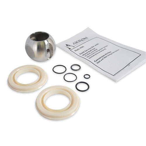 AKRON-9145 Swing-Out Valve Field Service / Conversion Kit with Stainless Steel Ball for 2