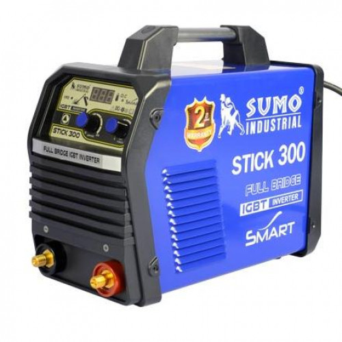 SUMOตู้เชื่อมเครื่องเชื่อมไฟฟ้าอินเวอร์เตอร์ 300 แอมป์ รุ่น STICK300 มีอะไหล่ทุกชิ้นในไทย