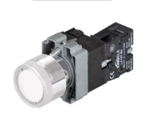 ELZEN LA167-B2 PUSH-BOTTON SWITCH INDICATOR LA167-B2-BW3161 WHITE ราคา ...