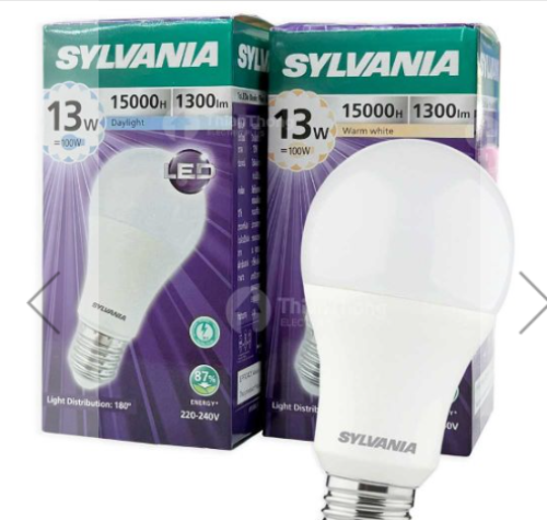 SYLVANIA หลอด LED รุ่น TOLEDO Basic Plus A60 13W 865 E27