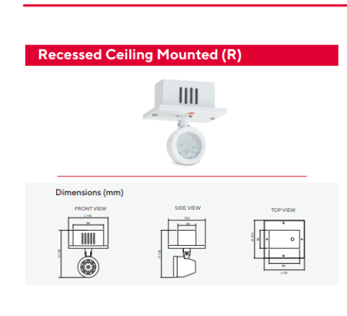 SUNNY REMORTE LAMP  CD(ฐานเดี่ยว) MODEL RCD 12-109LED