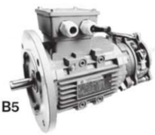 มอเตอร์เบรค 15KW. 20HP B5 (4P 3PH) IE1 ราคา 46,550.00 บาท