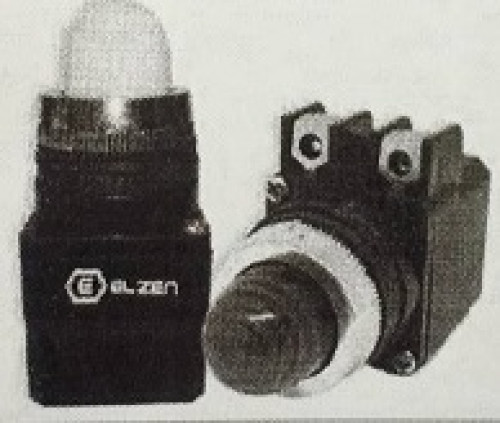 ELZEN LA167 PUSH-BOTTON SWITCH LA167-CPR-252/TP WHITE ราคา 58 บาท