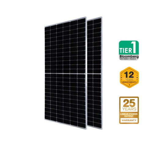 แผงโซล่าเซล Solar Panel JA Solar 595W