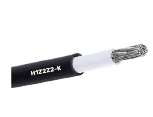 Prysmian สายไฟ Solar PRYSUN H1Z2Z2-K 1.0/1.0 1x4 BK 100M สีดำ