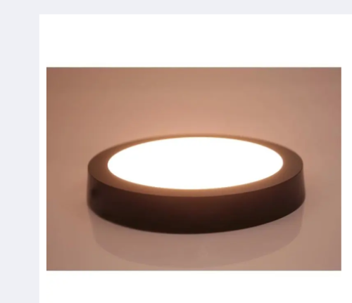NEOXโคมติดลอยดำ ขนาด4นิ้ว ทรงกลม6W 540LM WARMLIGHT(บรรจุ60)