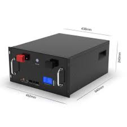 Rack mounted lifepo4 battery  51.2V 100Ah