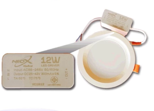 NEOX โคมฝังฝ้า รุ่นNEOPRO  ขนาด225เจาะรู190-200มม. 24W 2160LM WARMLIGHT(บรรจุ20)
