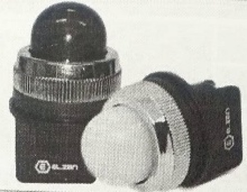 ELZEN LA167 PUSH-BOTTON SWITCH LA167-CPNR-252/220 BLUE ราคา 25 บาท