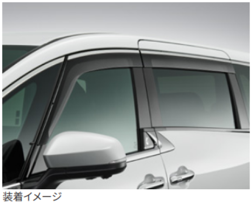 Weather guard  ชุดกันสาดแท้ บังลม Alphard 40 , Vellfire 40