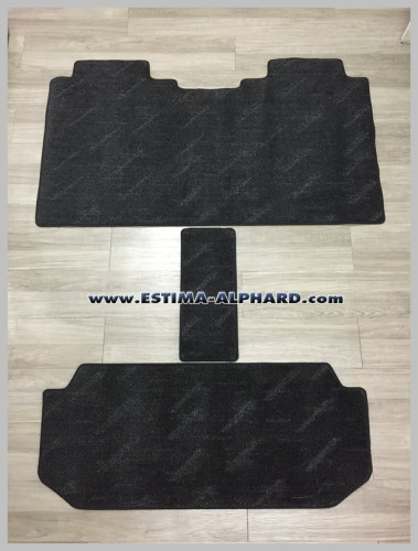 ชุดพรมปูพื้นแถวสอง+แถวสาม+ทางเดินกลาง Alphard Vellfire 40