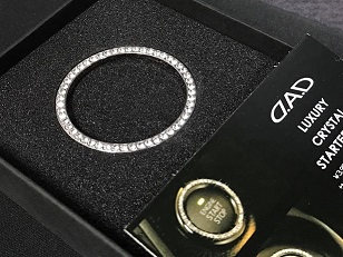 D.A.D Starter Ring วงแหวนคริสตัลครอบปุ่มสตาร์ท ของแท้ D.A.D Japan