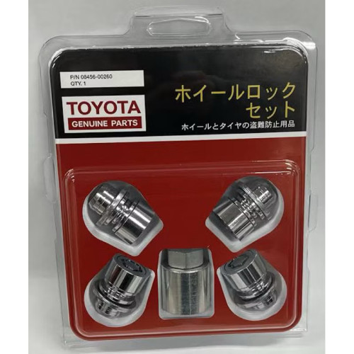 น๊อตล้อกันขโมย ของแท้ Toyota Made in Japan  08456-00260