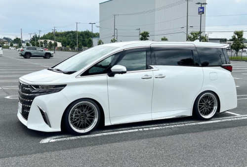 Weather guard  ชุดกันสาดแท้ บังลม Alphard 40 , Vellfire 40 1