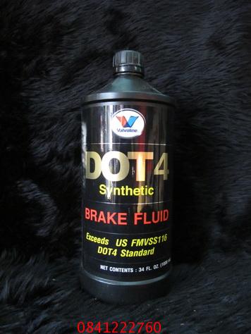 Vavoline น้ำมันเบรค DOT4  เกรดซินเทติค ขนาด 1 ลิตร