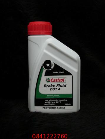 Castrol น้ำมันเบรค DOT4 ขนาด 0.5ลิตร