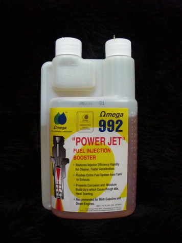 Omega 992 Power Jet น้ำมันทำความสะอาดหัวฉีด 470ml