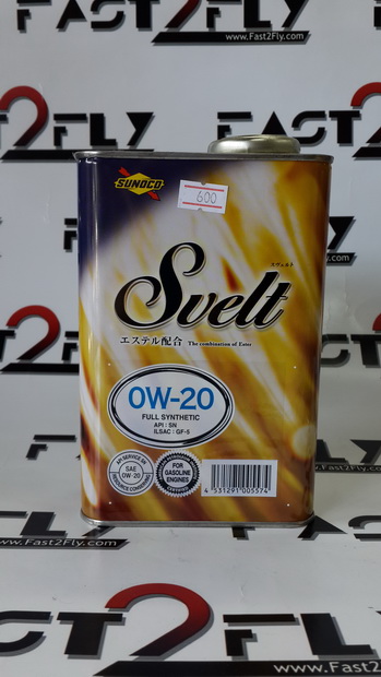 Sunoco Svelt 0W-20 ขนาด 1 ลิตร