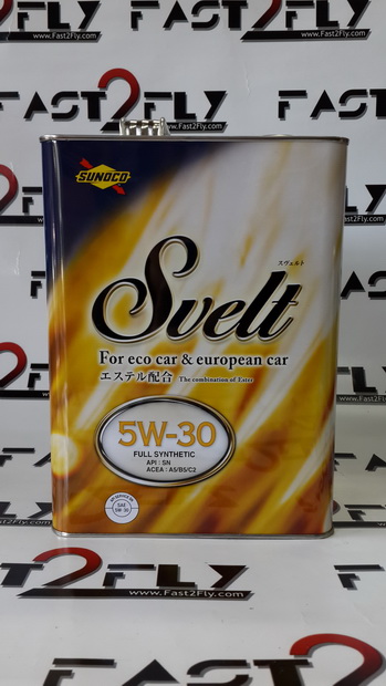 Sunoco Svelt 5W-30 API SN ขนาด 4 ลิตร