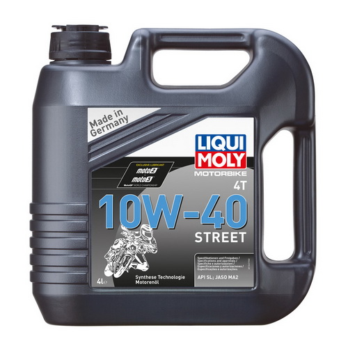 LIQUI MOLY MOTORBIKE 4T SYNTH 10W-40 STREET 1243 4l.