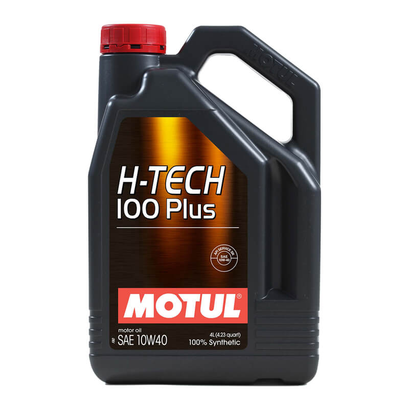 Motul H-Tech 100 Plus 10W-40 ขนาด 4ลิตร