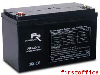 แบตเตอรี่Poweroad PR100-12 (12V 100Ah)