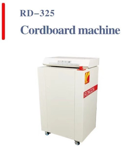 เครื่องทำลายกล่องกระดาษแข็ง ยี่ห้อ RONGDA รุ่น RD-325 Cord board machine