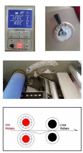 เครื่องเคลือบพลาสติกม้วน รุ่น PD360A 1