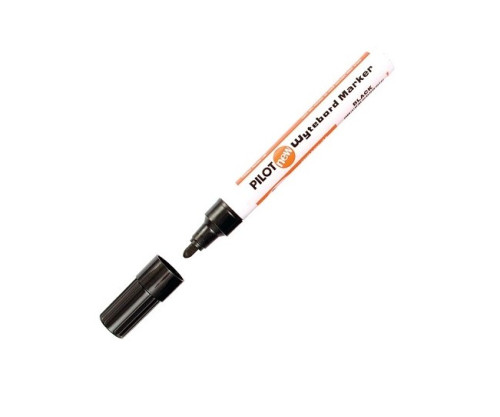 PILOT ปากกาไวท์บอร์ด หัวแหลม รุ่น WBMK-M สีดำ