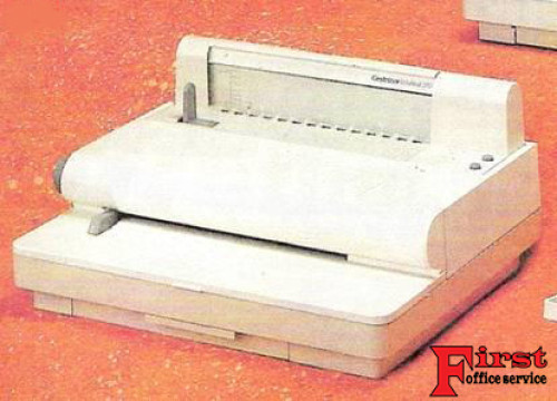 เครื่องเจาะและเข้าเล่มแบบสันตะปู Gestetner Model. VB270
