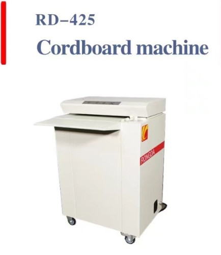 เครื่องทำลายกล่องกระดาษแข็ง ยี่ห้อ RONGDA รุ่น RD-425 Cord board machine