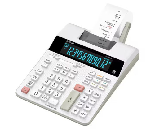 เครื่องคิดเลขแบบพิมพ์กระดาษ CASIO รุ่น FR-2650RC