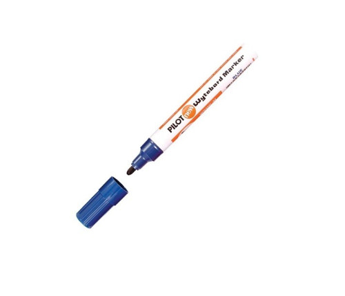 PILOT ปากกาไวท์บอร์ด หัวแหลม รุ่น WBMK-M สีน้ำเงิน