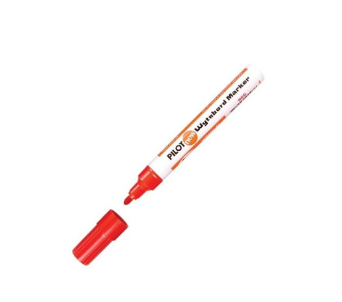 PILOT ปากกาไวท์บอร์ดหัวแหลม สีแดง รุ่น WBMK-M (1.5-2 มม.)