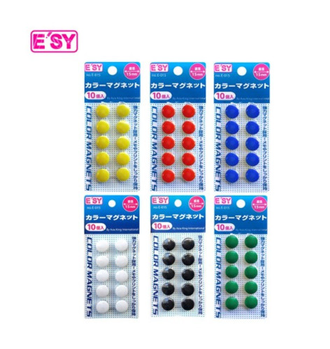 E'SY เม็ดแม่เหล็กทึบ 15 มม. เม็ดแม่เหล็ก E-015 