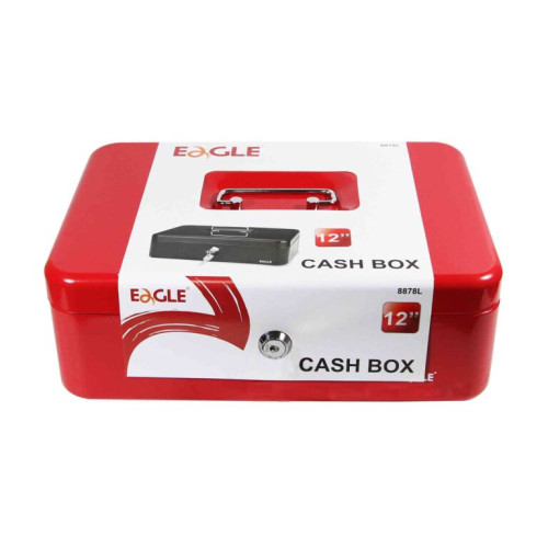 เซฟใส่เงิน EAGLE 8878L แดง