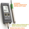 Portable pH/pH-mV/ORP and Temperature Meter  HI 991003