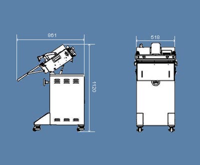 เครื่องแพ็คสูญญากาศ vacuum packing model Model : AZH-450-ES  Height Controlled Nozzle Type Vacuum an 1