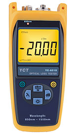 เครื่องมือวัดสํญญานแสง Fiber Optic test meter รุ่น YC-6510