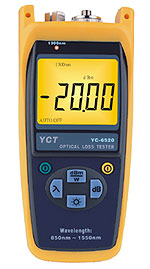 เครื่องมือวัดสํญญานแสง Fiber Optic test meter รุ่น YC-6520