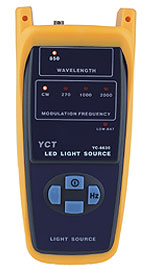 เครื่องมือวัดสํญญานแสง Fiber Optic test meter รุ่น YC-6630