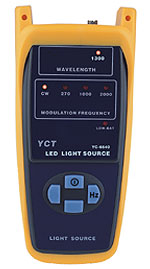 เครื่องมือวัดสํญญานแสง Fiber Optic test meter รุ่น YC-6640